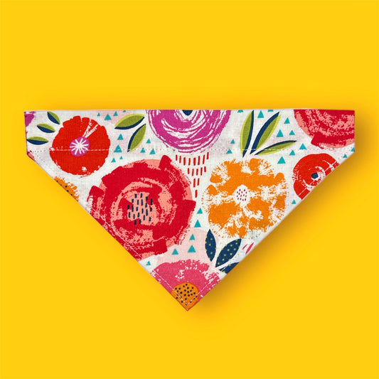 Flower Collar Bandana